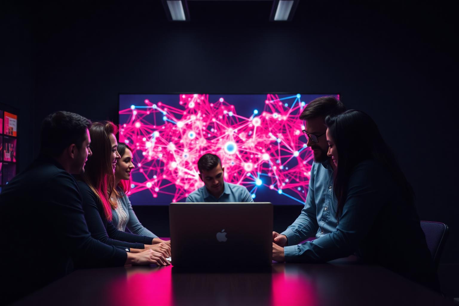 Solution architect team collaborating in Luxara Connect OS